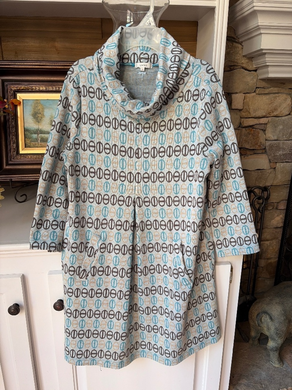 Tyler boe cowl neck dress